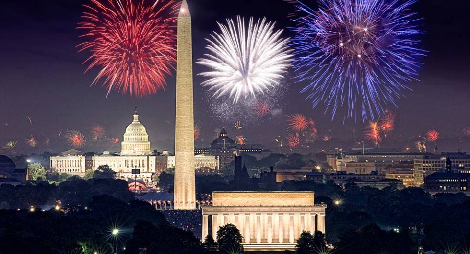 4th of July Fireworks in Washington DC